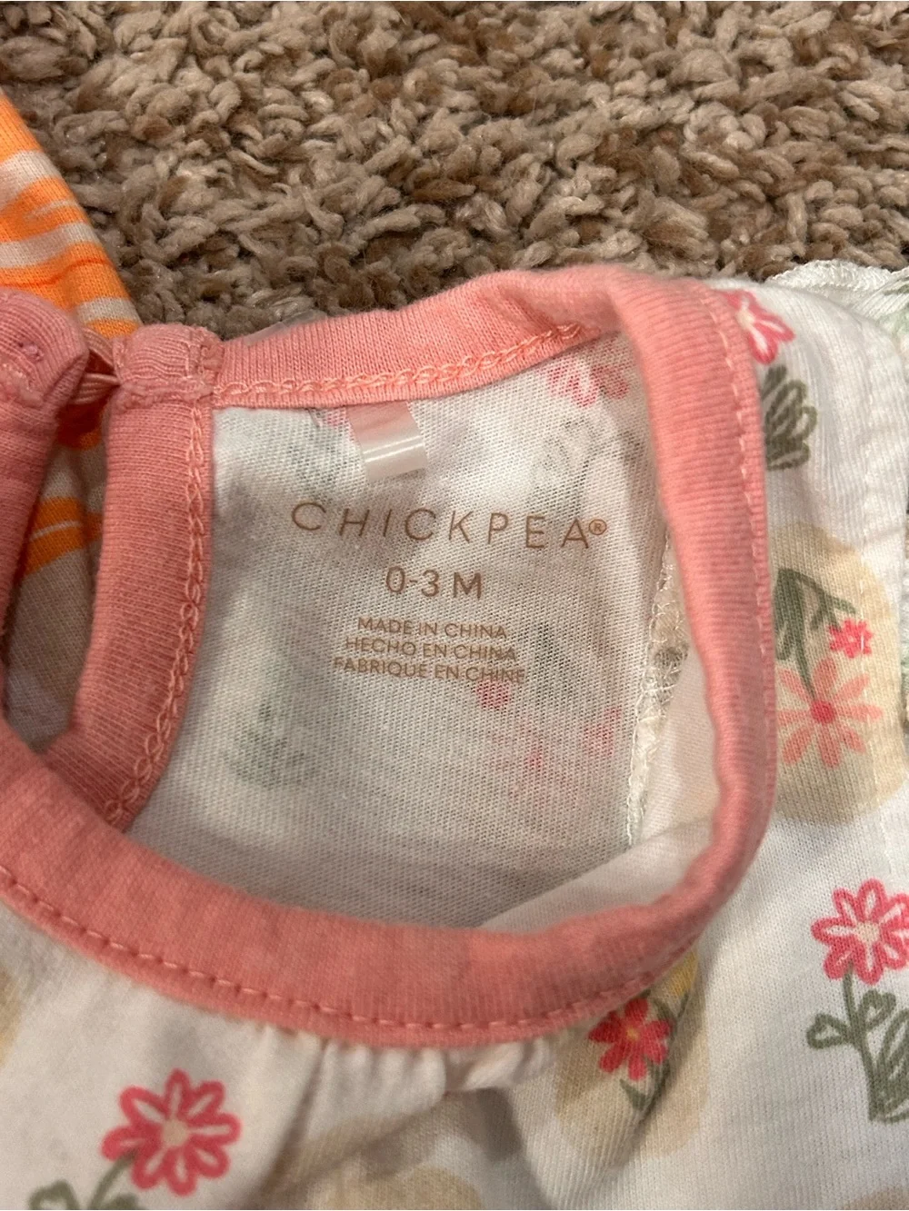 Girls summer lot of 6 clothes 0-3 months